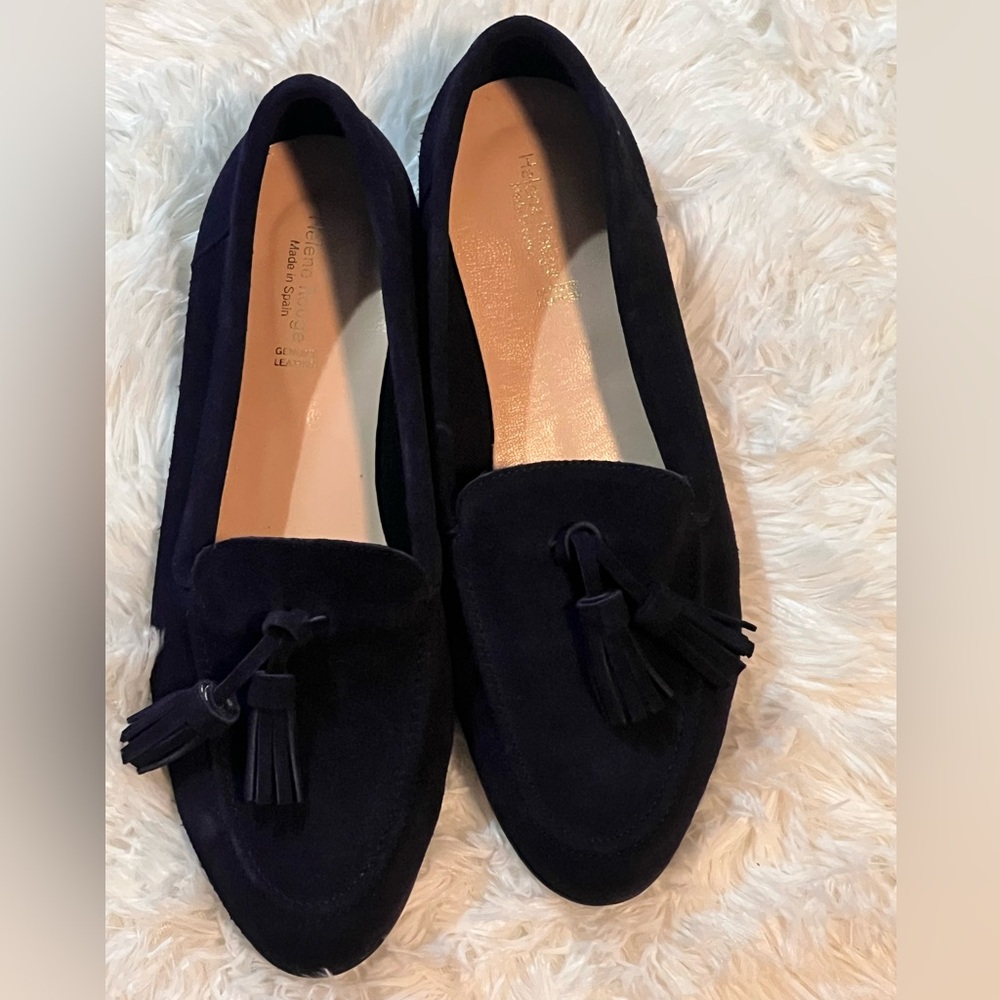 Classic Navy Tassel Loafers